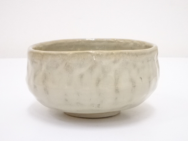 赤膚焼、茶道具、大塩昭山造茶入 赤膚山焼 大塩昭山 作 飾壷 綱紐共 共箱 無傷。